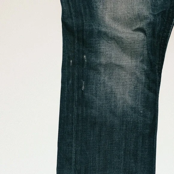 Diesel Industry Thavar Jeans Mens 31x30 Blue Dark Wash Slim Skinny Denim - Picture 9 of 16